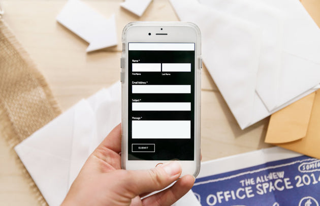 Mobile Contact Us Form