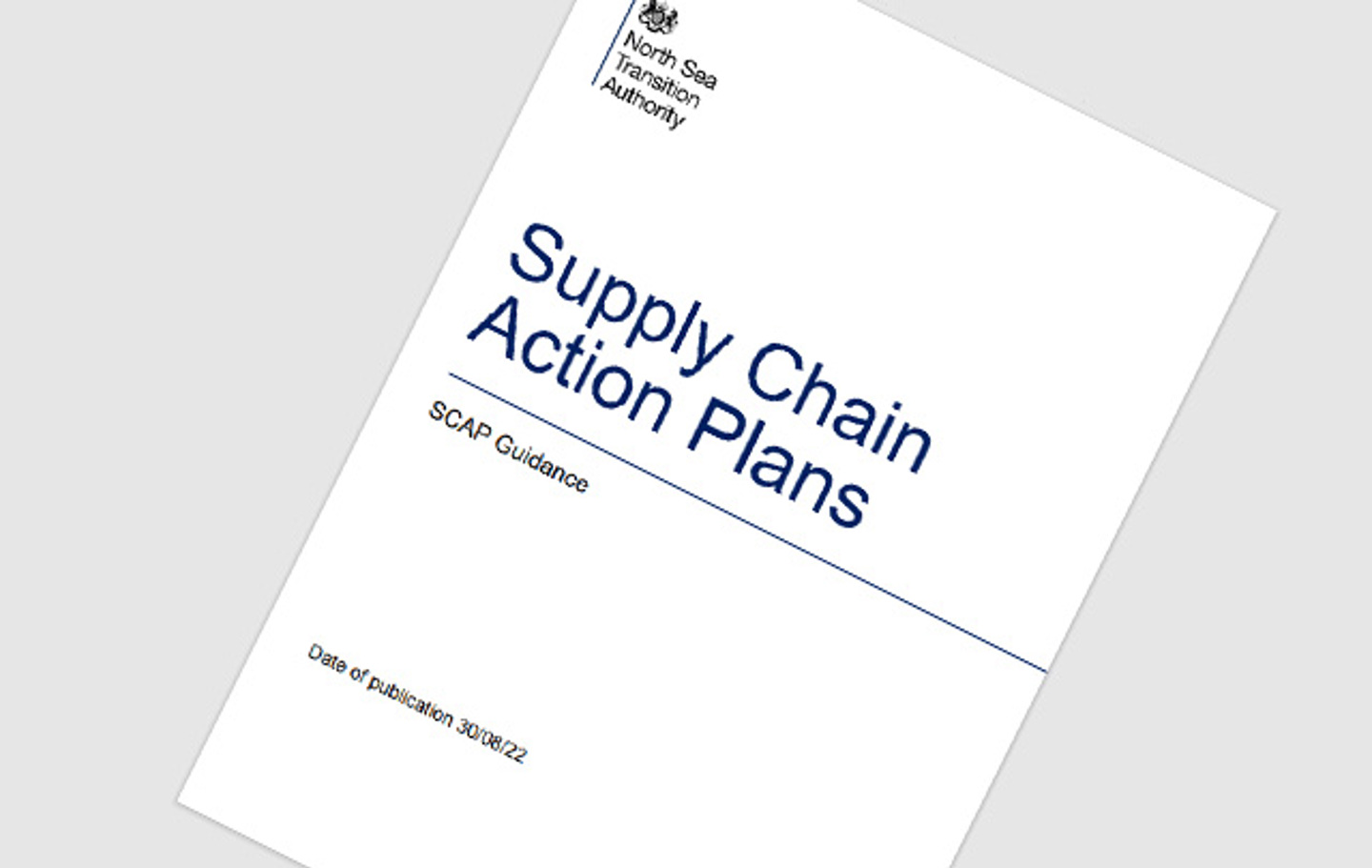 Supply Chain Action Plans Cover